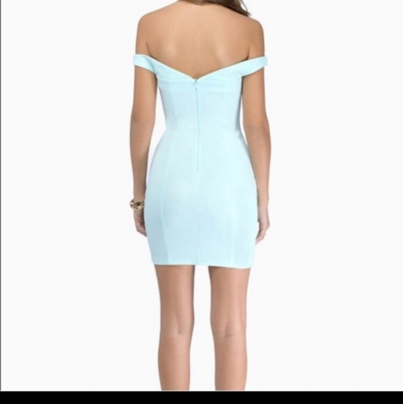 TOBI Off Shoulder Mini Dress NWT - Picture 2 of 5